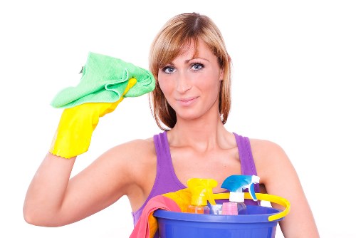 Eco-friendly carpet cleaning materials and reusable supplies