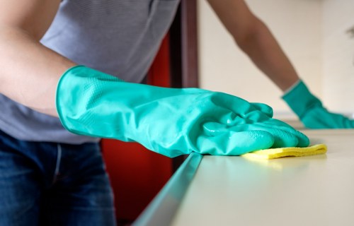 Domestic cleaning service for a modern EC2 flat